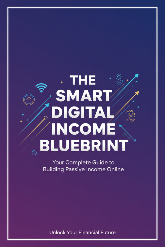 The Smart Digital Income Blueprint Ebook Cover